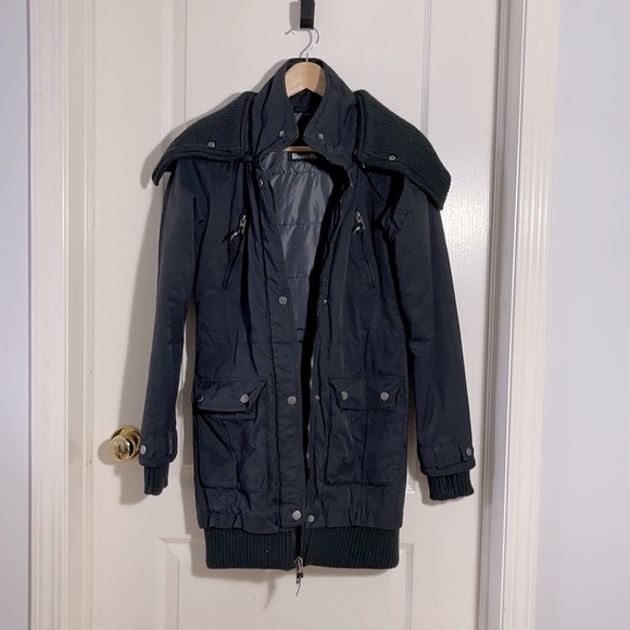 Bench Long Jacket w/ Removable Collar - Picture 1 of 10